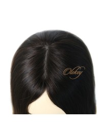 Bob Style No Layer Natural European 2# Color Virgin European Hair Kosher Wigs