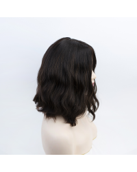 Luxury 12" Bob Style Virgin Brazilian Kosher Wig 12" Bob Style Natural 2# with 6# Highlights Wig