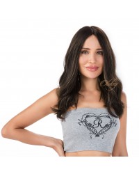 Cool Espresso Brown Silk Top Wig 20 inch – OLOKEY Wigs