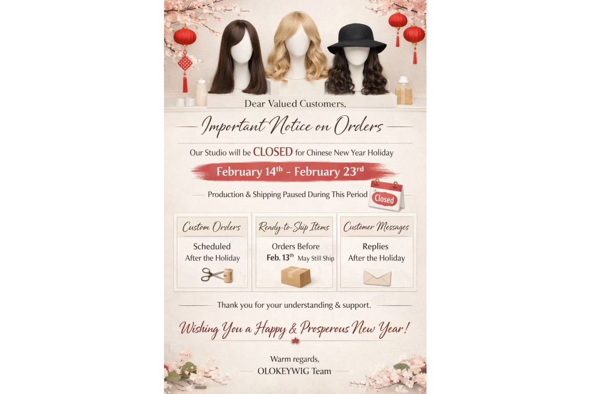 Chinese New Year Holiday Notice