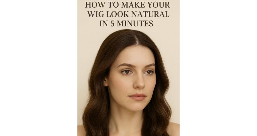 How to Make Your Wig Look Natural in 5 Minutes How to Make Your Wig Look Natural in 5 Minutes
