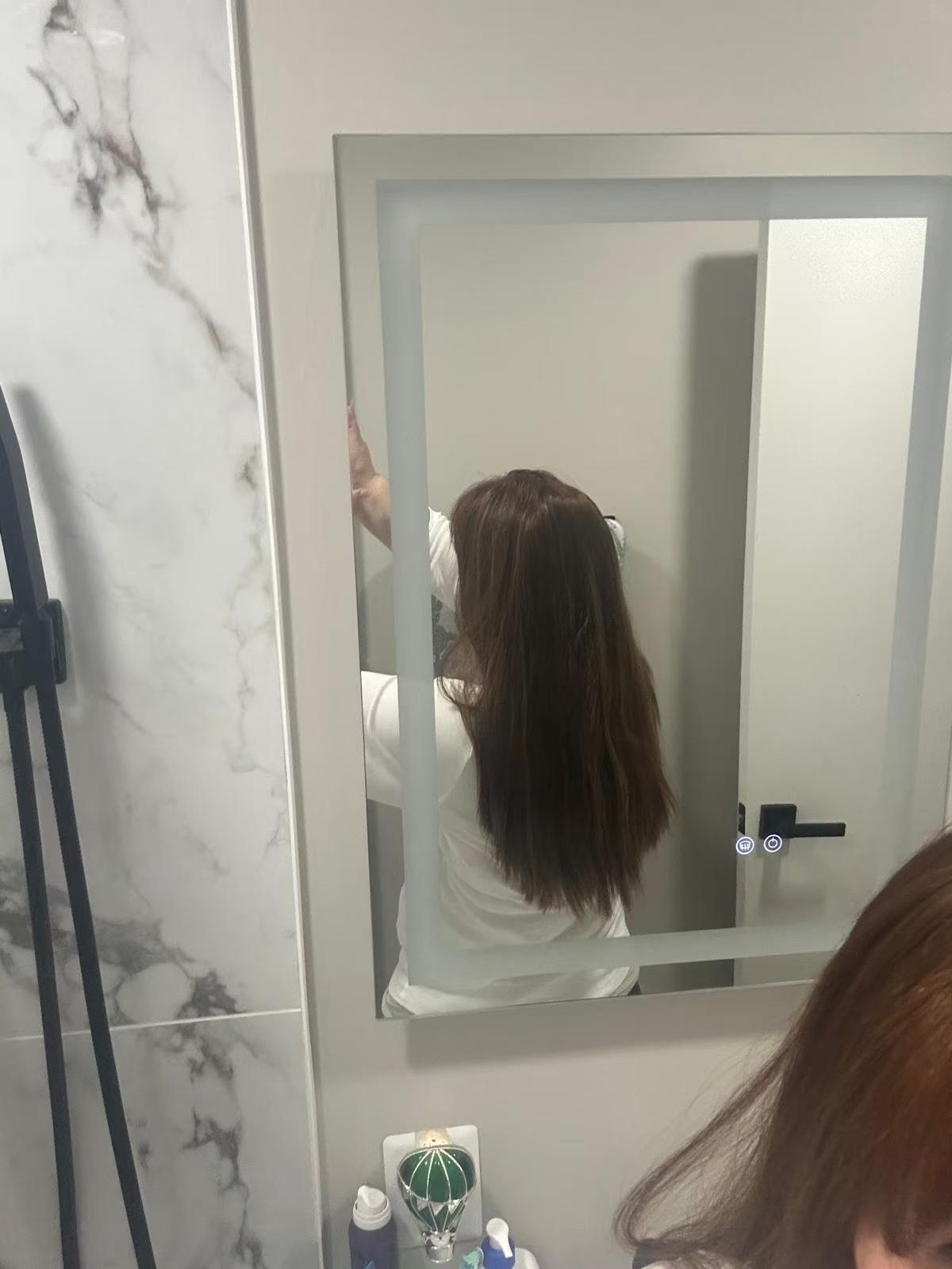 Marian lace wig feedback - back view