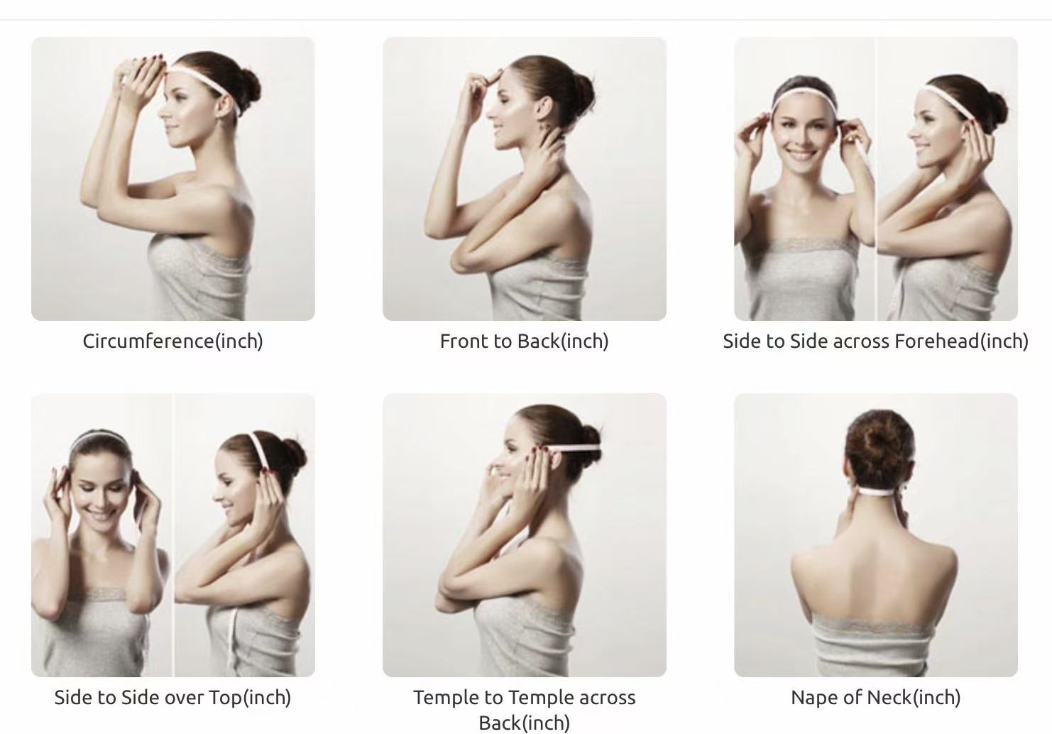 How to measure your wig cap size
